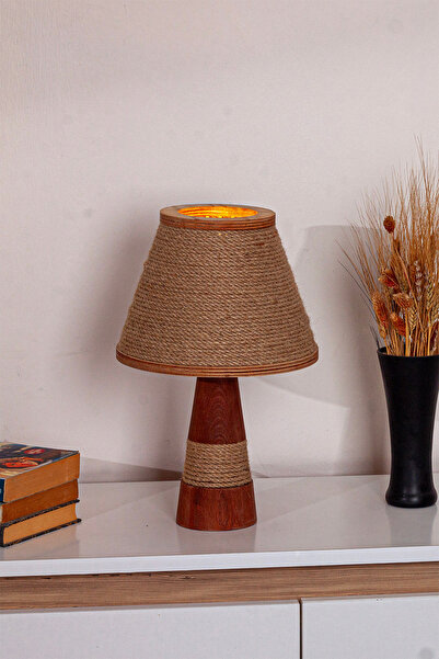 AHŞAP FABRİKASI Ivy Wood Lampshade