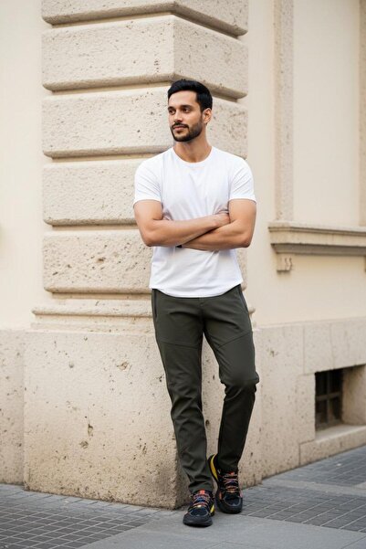 Vatan Tekstil Pantaloni subțiri de vară pentru bărbați, pentru exterior, din ...