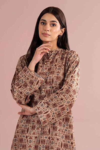 Nishat Linen 2 Piece - Printed Suit - PE 26-347