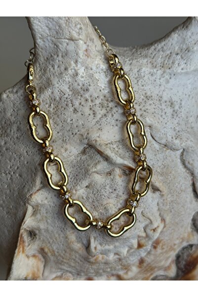 lotusbybuket Vip Stainless Steel Gold Zircon Stone Bracelet