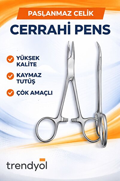 barishan medikal Cerrahi Hemostat Kavrama Pensi