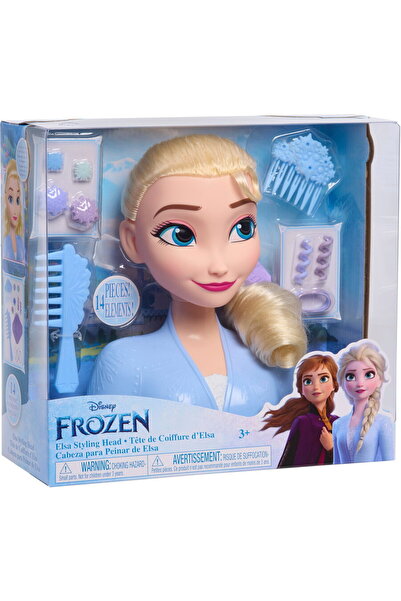 JustPlay Just Play Disney Frozen 2 - Cap de coafat, machiaj și coafură Elsa d...