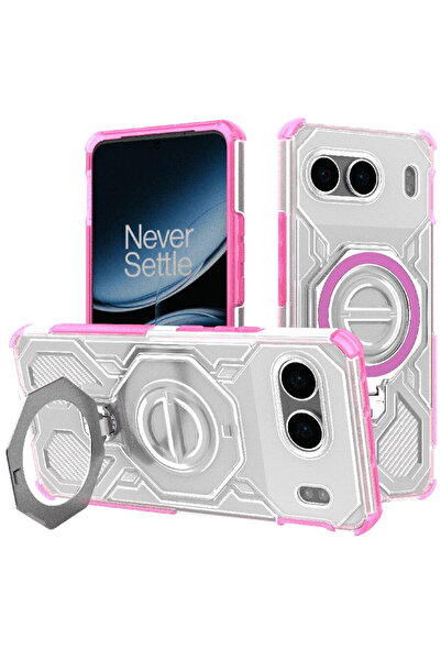 Techsuit Cover for OnePlus Nord 4 - Carbon Shield PRO - Pink Sheer