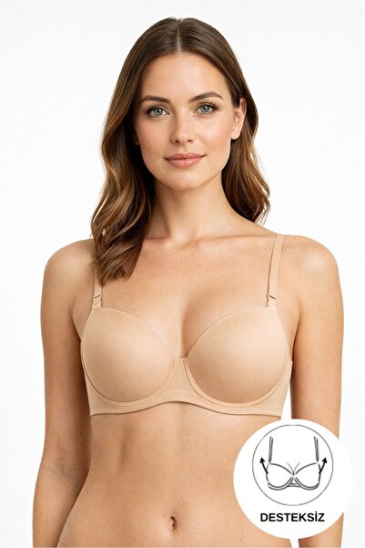 Nurteks Intimo Donna Larina Soft Cup Non-Removable Straps Comfortable Non-Pad...