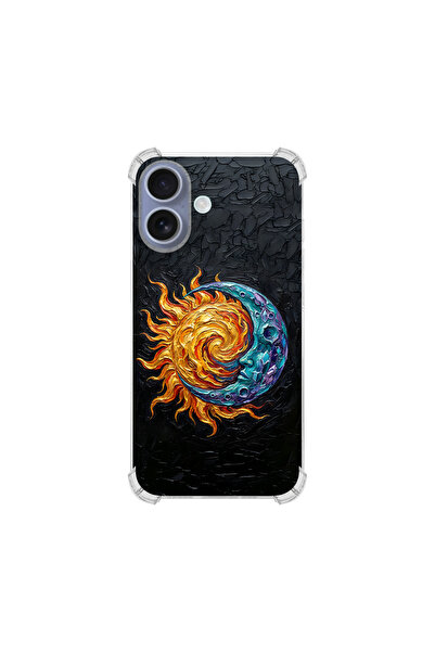 PrintiFy Corner Protection Case Compatible with iPhone 16 Metamorphosis Cosmi...