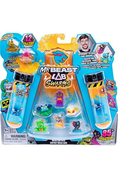 moose Toys MrBeast Lab Swarms S2 Mega Lab 12 Pack - Sort 4, toy figure assort...