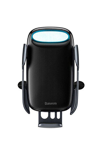 Baseus Milky Way Car Holder with Wireless Charger Black (15W, Qi charging, ai...