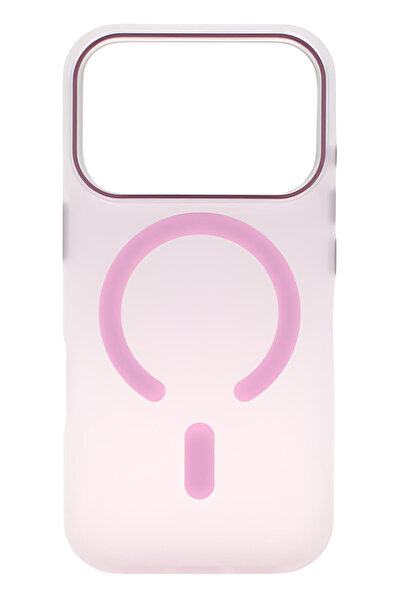 VERTEK Husa din Silicon Frost Transparent compatibila MagSafe pentru iPhone 1...