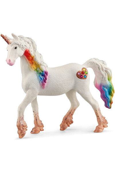 SCHLEICH Bayala rainbow unicorn mare, toy figure