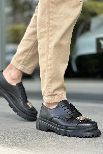 Mhoda Shoes Rlx-2402 Cools Men's Casual Lace-Up Leather Classic Shoes Cst - B...