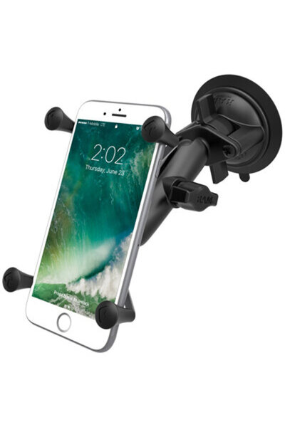 ram mounts Suport de telefon mare X-Grip cu bază cu ventuză prin răsucire