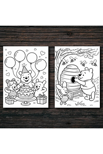 Disney Carte de colorat Winnie the Pooh , 50 de ilustratii , A4