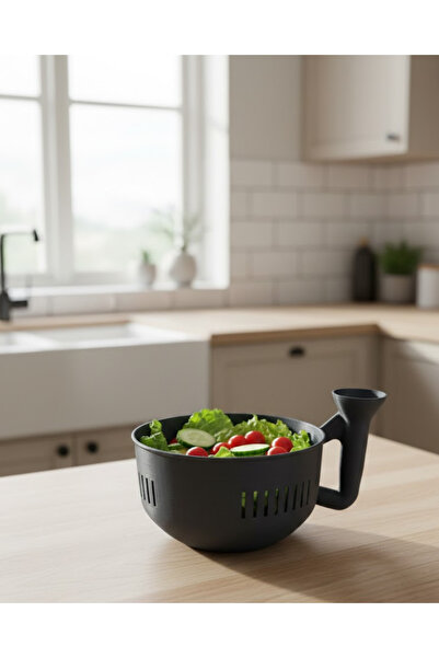 ZERO LAND Storozal Vegetable Washing Container with Strainer and Bowl Practic...