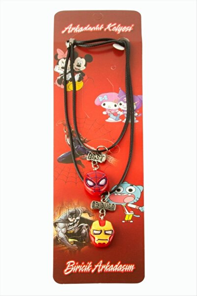 ZERO LAND Nrzsnt Super Heroes Friendship Necklaces (Double Necklace) (211034)...
