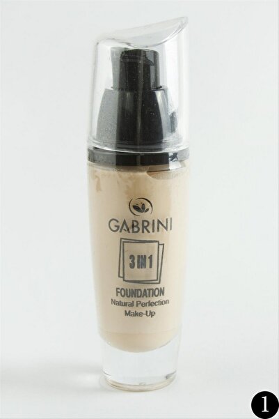 ZERO LAND Nrzsnt Gabrini 3 in 1 Bottle Foundation (71956) - 1