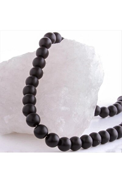 ZERO LAND Nrzsnt 10 mm Matte Onyx Stone (191936) - Black