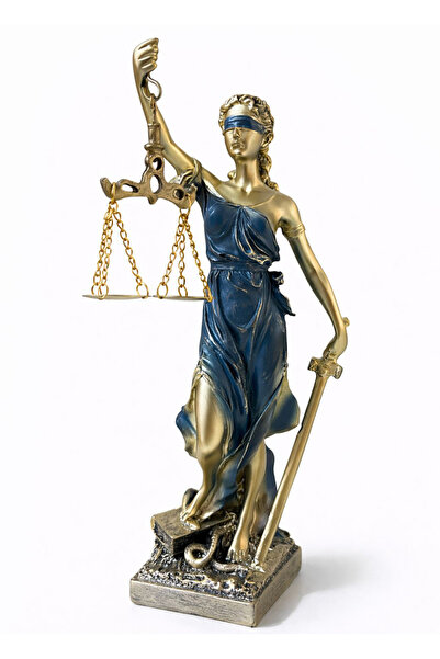 Nacario 28X8 cm Polyester Justice Figurine