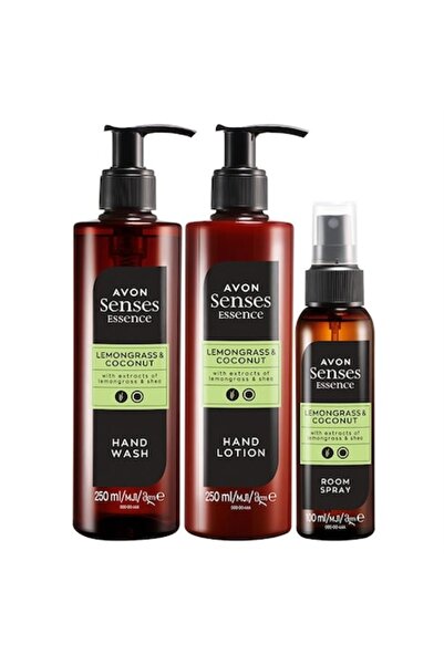 AVON Σετ καλλυντικών, Λεμονόχορτο και Καρύδα, 250 ml