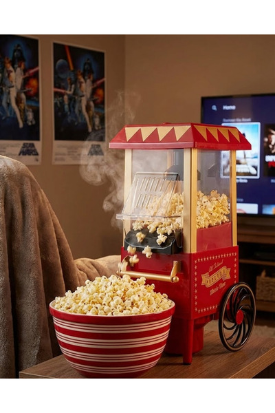 ZERO LAND Storozal Nostalgic Design Oil-Free Corn (190345) Popcorn Maker