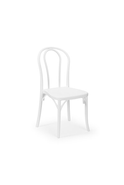 Tilia Sozo Polipropilen Sandalye Süt Beyaz - Bahçe, Balkon, Dış Mekan, Kafe, ...
