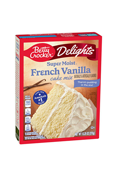 BETTY CROCKER SUPERMOIST FRENCH VANILLA CAKE 510G