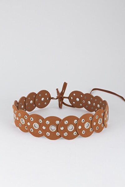 citycenterfashion Women's Drawstring Shakira Model S Suede K Belt Cty-Abr-7137