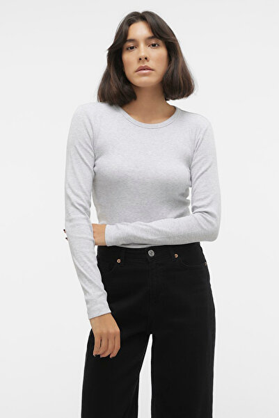 Vero Moda بلوزة قصيرة من Vmchloe Ls Jrs Noos