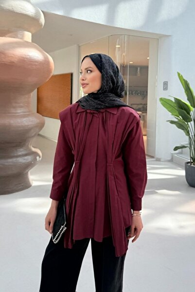 Şulemoda Giyim Cămașă Pilise Dty Roșu Claret