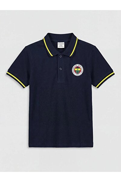 LC Waikiki Fenerbahçe Lisanslı Erkek Çocuk Polo Yaka Tişört (S6)