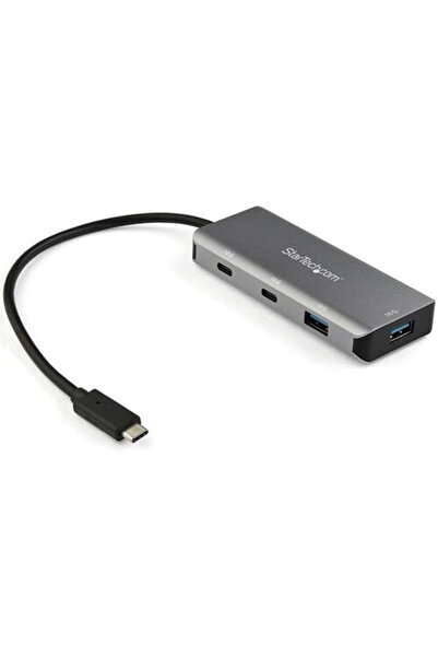 startech Hub USB C cu 4 porturi .com, 2x USB A și 2x USB C, hub USB Type-C 3....