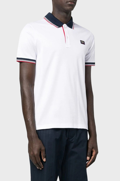 PAUL&SHARK Paul & Shark 100% Cotton Regular Fit Polo t Shirt Men's Polo 23411...