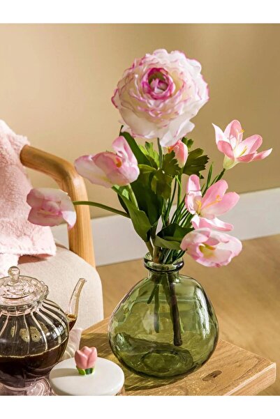 LC Waikiki Mavi Cam Vazo 16 Cm (S6)