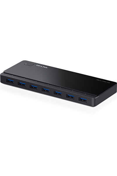 TP-LINK USB Hub UH700, 7 ports, USB 3.0, Black
