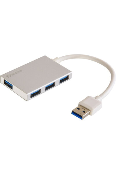 Sandberg 133-88 Hub de buzunar USB 3.0 cu 4 porturi
