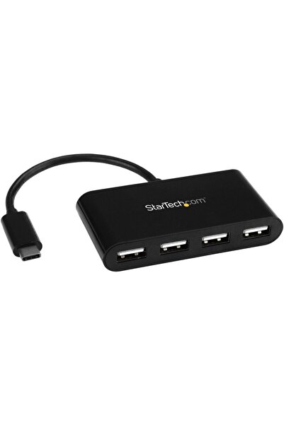 startech 4-Port USB-C Hub - Mini Hub - USB-C to 4x USB-A - USB 2.0