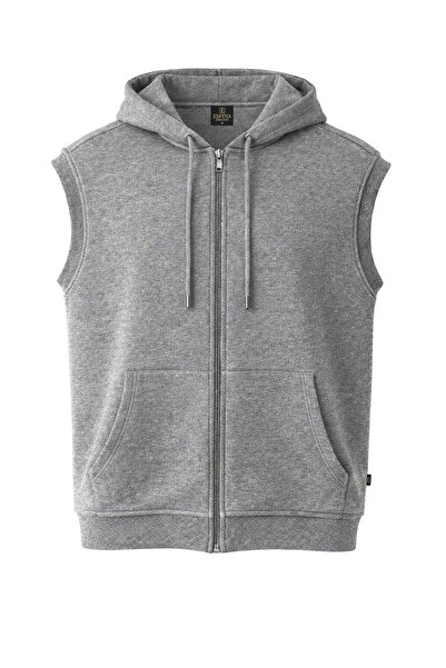 Espina Premium Men's Hooded Zipper Bag Vest
