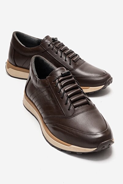 depderi Genuine Leather Men's Shoes