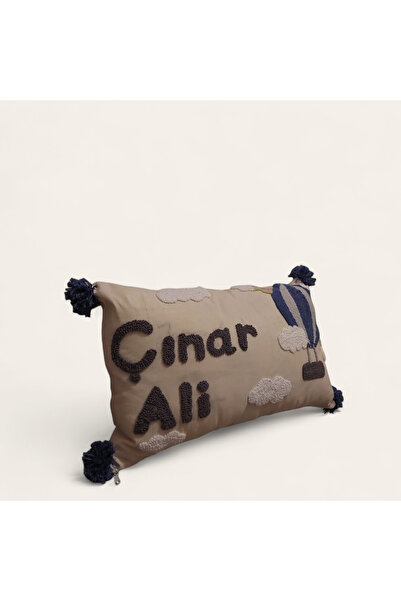 Handmade Kişiye Özel Tasarım Yastık Kılıfı/ Yeni Doğan Takı Yastığı