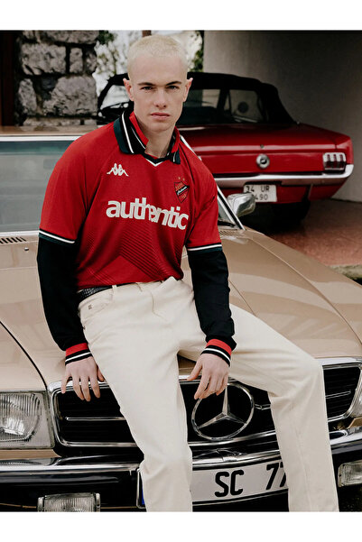 LC Waikiki Cc Collection ‘Dan Kappa Red Polo Neck Printed Unisex T-Shirt’