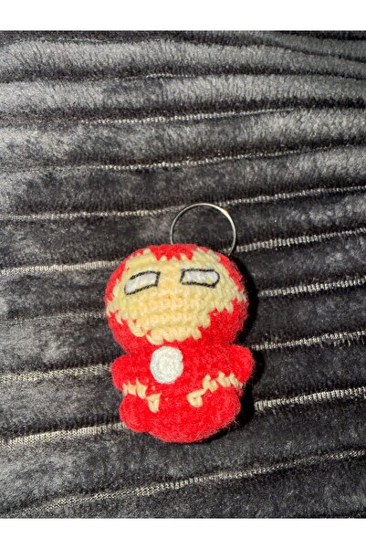 amigurumibaby آيرون مان أميجورومي سلسلة مفاتيح