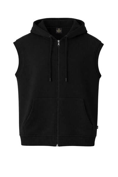 Espina Premium Men's Hooded Zipper Bag Vest