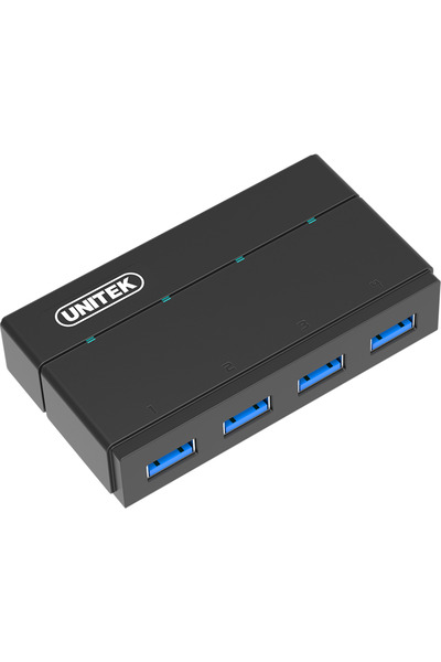 Unitek Hub 4x USB 3.0 + funcИ›ie de Г®ncДѓrcare; Y-HB03001