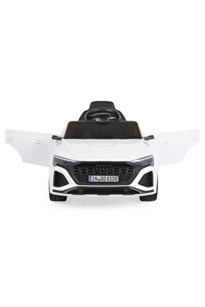 Audi Masina Electrica SQ8 e-tron White 12V, 3-6 ani, Telecomanda, Bluetooth, ...
