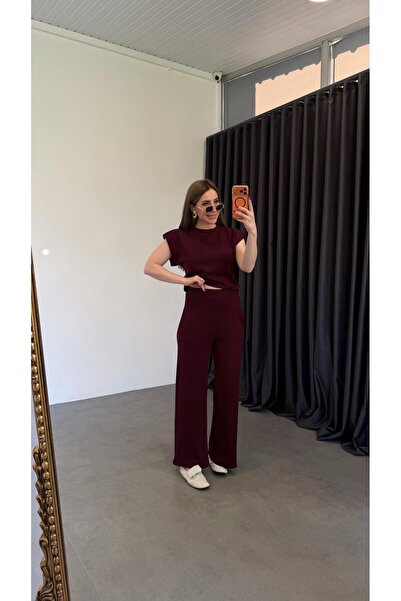 elif teke Vatkalı Modal Takım Bordo