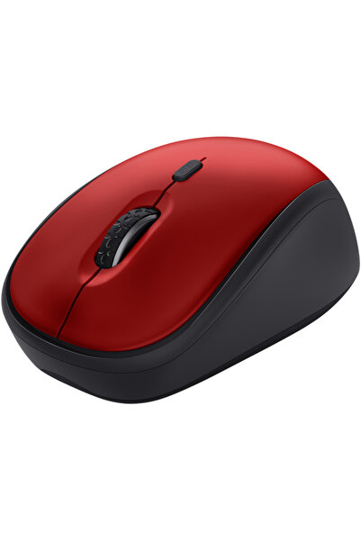 Trust YVI+ WIRELESS MOUSE Rosu, 1600, 4 butoane, Optic