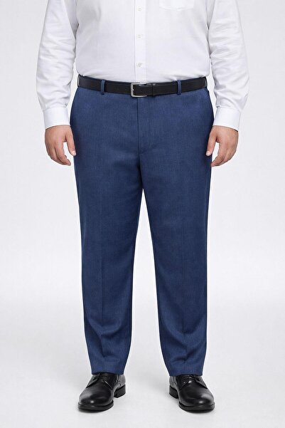 CLASSİCS MEN Caserta Large Size Men's Fabric Trousers - 7560