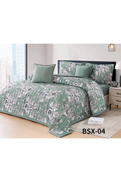 alzawia Single size compressed bedspread, 4 pieces, summer
