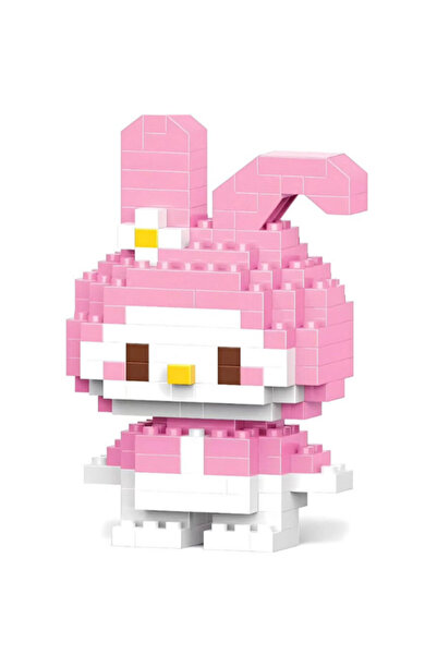 Balonsan Pink Rabbit Model Mini Building Toys