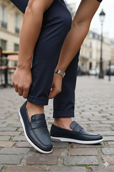 JAMES FRANCO 9240 Comfortable Genuine Leather Loafers Men's Shoes