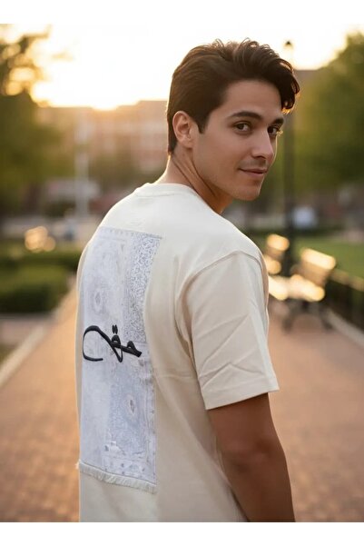 CANMODA Unisex Black Hak Embroidered Ethnic Rug Motif 100% Cotton Stone Color...